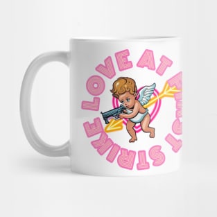 Love at First strike cupid Mug